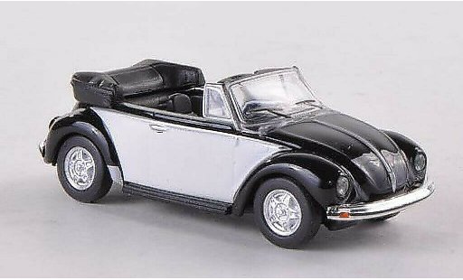Volkswagen Kafer Cabriolet 1/87 Schuco Convertible black/white diecast model cars