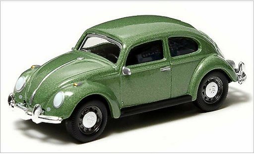 Volkswagen Kafer Base 1/64 Greenlight metallic green diecast model cars