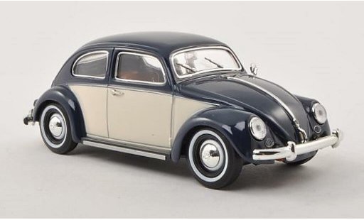Volkswagen Kafer Base 1/32 Schuco Ovali blue/beige diecast model cars