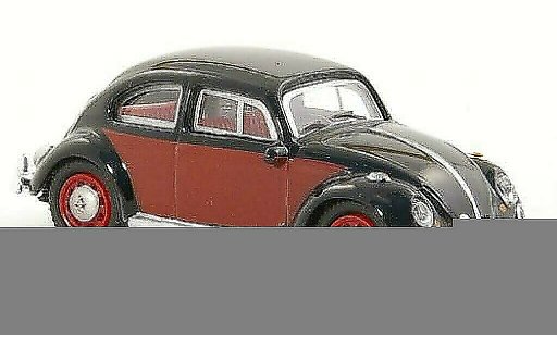 Volkswagen Kafer Base 1/87 Schuco black/red diecast model cars