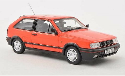Volkswagen Polo G40 1/43 Neo IIF Coupe red 1991 diecast model cars