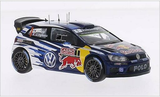 Volkswagen Polo WRC 1/43 Spark R No.1 Motorsport Red Bull Rally Monte Carlo 2015 /J.Ingrassia diecast model cars