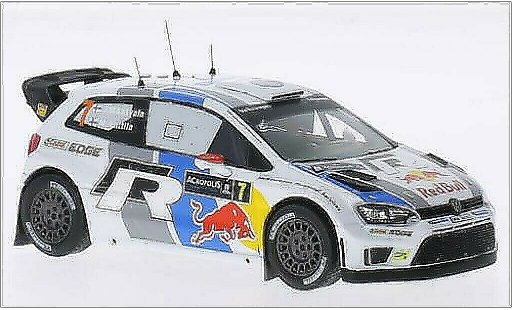 Volkswagen Polo WRC 1/43 IXO R No.7 Red Bull Rally WM Rally Acropolis 2013 diecast model cars
