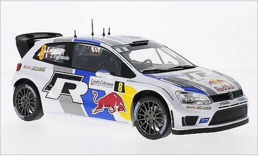 Volkswagen Polo WRC 1/18 Norev R No.8 Red Bull Rally de France 2013 /J.Ingrassia diecast model cars