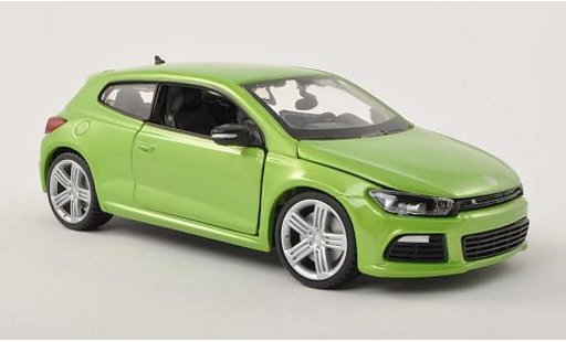 Volkswagen Scirocco R 1/24 Burago III green diecast model cars