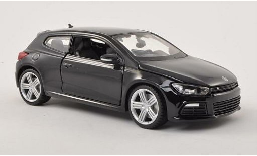 Volkswagen Scirocco R 1/24 Burago III black diecast model cars
