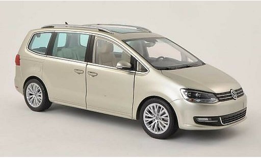 Volkswagen Sharan Base 1/18 Minichamps II grey-beige 2010 diecast model cars