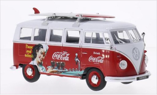 Volkswagen T1 Base 1/24 Oxford Bus Coca Cola diecast model cars