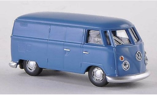 Volkswagen T1 Base 1/87 Herpa van blue diecast model cars