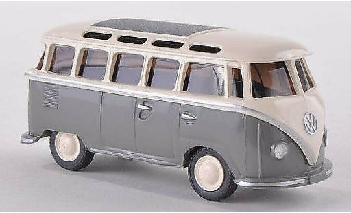 Volkswagen T1 Base 1/87 Wiking Samba grey/white diecast model cars