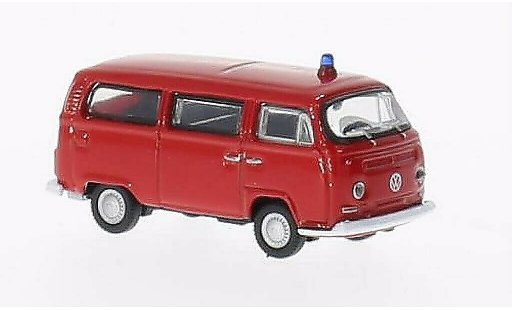 Volkswagen T2 B 1/87 Welly Bus Fire brigade 1972 diecast model cars