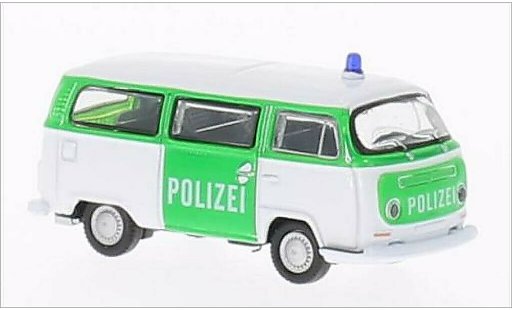 Volkswagen T2 B 1/87 Welly Bus Police 1972 diecast model cars