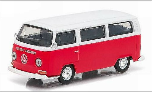 Volkswagen T2 A 1/64 Greenlight Bus red/white 1968 diecast model cars