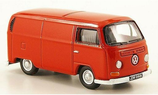 Volkswagen T2 Base 1/76 Oxford van red diecast model cars