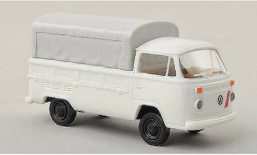 Volkswagen T2 Base 1/87 Brekina flatbed Italien (I) white diecast model cars