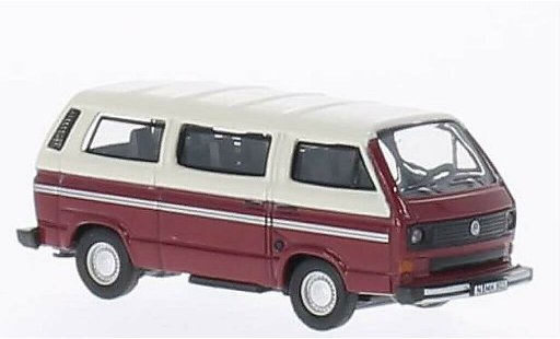 Volkswagen T3 Base 1/87 Schuco Bus red/white diecast model cars