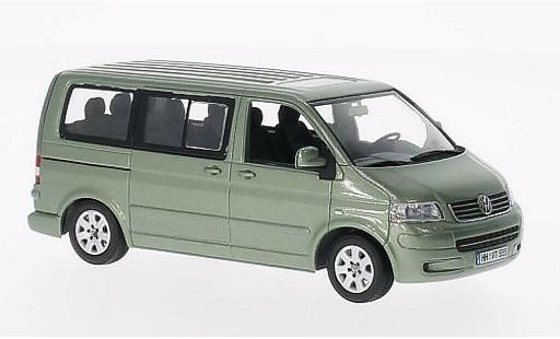Volkswagen T5 T5 1/43 Minichamps Multivan greygreen 2003 diecast model cars