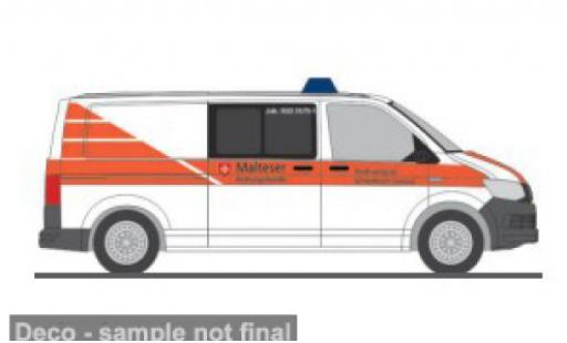 Volkswagen T6 1/87 Rietze Rettungshunde Malteser Schw&auml;bisch Gm&uuml;nd 1:87 diecast model cars