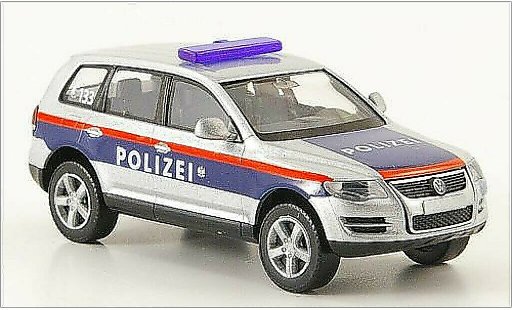 Volkswagen Touareg Base 1/87 Wiking Federal Police osterreich diecast model cars