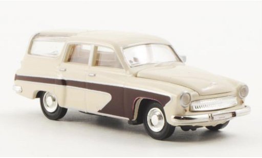 Wartburg 311 Camping 1/87 Brekina white/red diecast model cars