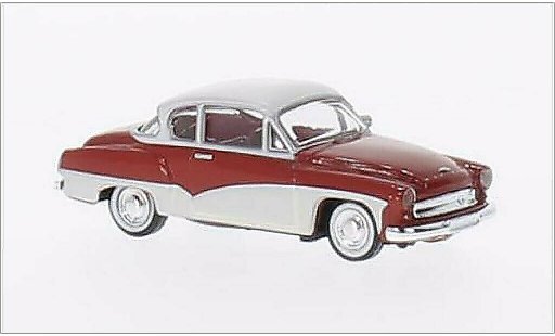 Wartburg 311 Coupe 1/87 Brekina red/white diecast model cars