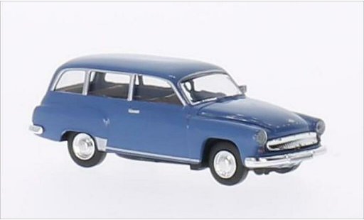 Wartburg 311 Kombi 1/87 Brekina Estate blue diecast model cars