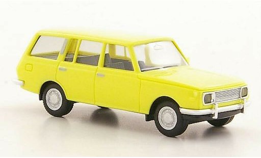 Wartburg 353 Tourist 1/87 Herpa yellow diecast model cars