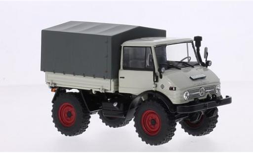 Mercedes Unimog 1/32 weise toys 406 (U84) grey avec Ganzstahl-Fahrerhaus et toile diecast model cars