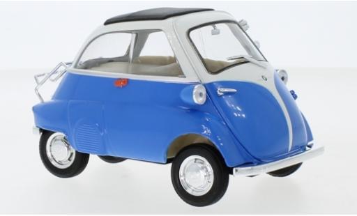 Bmw Isetta 1/18 Welly 250 blue/white diecast model cars
