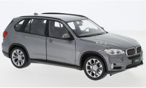 Bmw X5 1/24 Welly (F15) metallic grey diecast model cars