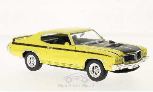 Diecast model cars Buick GS 1/24 Welly X yellow/black 1970 Buick GS 1/24 Welly X yellow/black 1970 diecast model cars