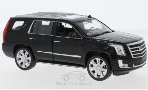 Diecast model cars Cadillac Escalade 1/24 Welly black 2017 Cadillac Escalade 1/24 Welly black 2017 diecast model cars