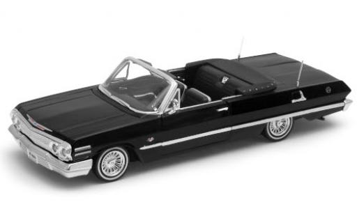 Diecast model cars Chevrolet Impala 1/24 Welly Convertible Tuning black 1963 Chevrolet Impala 1/24 Welly Convertible Tuning black 1963 diecast model cars