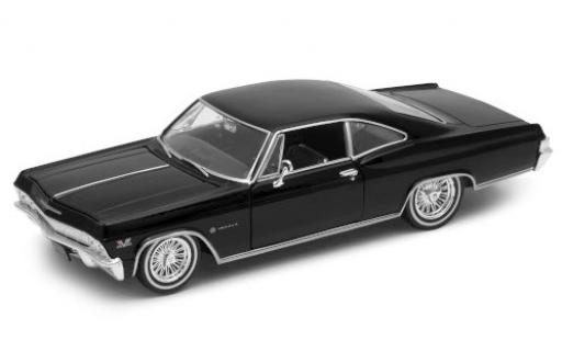 Diecast model cars Chevrolet Impala 1/24 Welly SS 396 Tuning black 1965 Chevrolet Impala 1/24 Welly SS 396 Tuning black 1965 diecast model cars