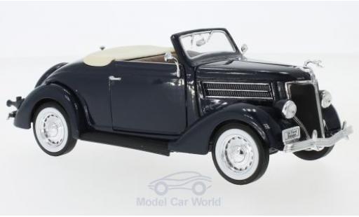 Ford Deluxe 1/24 Welly Cabriolet blue 1936 diecast model cars