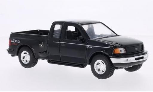 Diecast model cars Ford F-1 1/24 Welly 50 Flareside Supercab black 1999 Ford F-1 1/24 Welly 50 Flareside Supercab black 1999 diecast model cars