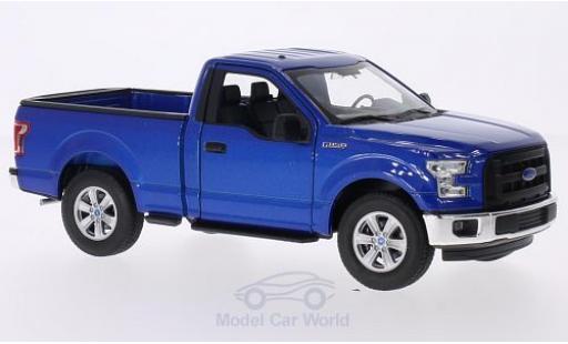 Diecast model cars Ford F-1 1/24 Welly 50 metallic blue 2015 Ford F-1 1/24 Welly 50 metallic blue 2015 diecast model cars