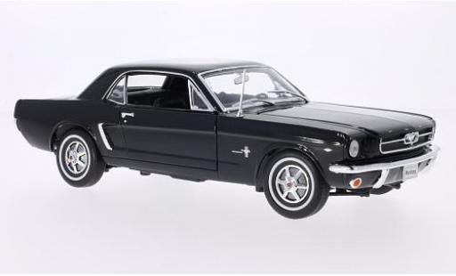 Diecast model cars Ford Mustang 1/18 Welly Coupe black 1964 Ford Mustang 1/18 Welly Coupe black 1964 diecast model cars