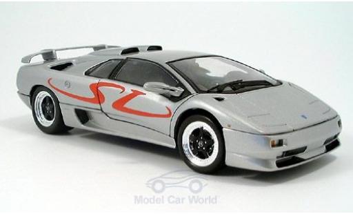 Diecast model cars Lamborghini Diablo 1/18 Welly SV grey 1998 ohne Vitrine Lamborghini Diablo 1/18 Welly SV grey 1998 ohne Vitrine diecast model cars