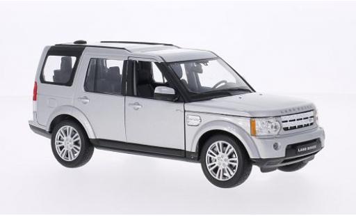 Diecast model cars Land Rover Discovery 1/24 Welly 4 grey Land Rover Discovery 1/24 Welly 4 grey diecast model cars