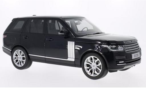 Land Rover Range Rover 1/18 Welly metallic black 2013 GTA Edition diecast model cars