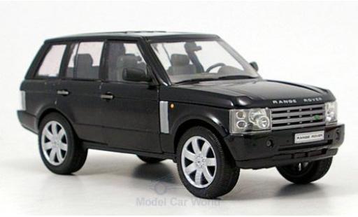 Land Rover Range Rover 1/24 Welly black 2003 ohne Vitrine diecast model cars