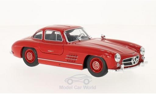 Mercedes 300 SL 1/24 Welly SL (W198) red diecast model cars