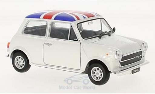 Diecast model cars Mini Cooper S 1/24 Welly 1300 white UK Flag Mini Cooper S 1/24 Welly 1300 white UK Flag diecast model cars