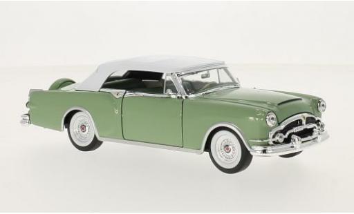 Diecast model cars Packard Caribbean 1/24 Welly green 1953 ouverts/es Verdeck sans Vitrine Packard Caribbean 1/24 Welly green 1953 ouverts/es Verdeck sans Vitrine diecast model cars