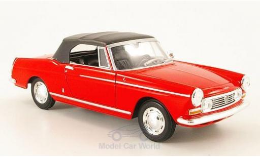 Diecast model cars Peugeot 404 Cabriolet 1/24 Welly Cabriolet red 1963 geschlossen Peugeot 404 Cabriolet 1/24 Welly Cabriolet red 1963 geschlossen diecast model cars