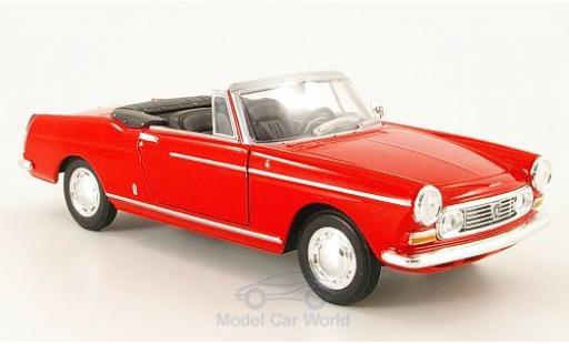 Diecast model cars Peugeot 404 1/24 Welly Cabriolet red 1963 ohne Vitrine Peugeot 404 1/24 Welly Cabriolet red 1963 ohne Vitrine diecast model cars