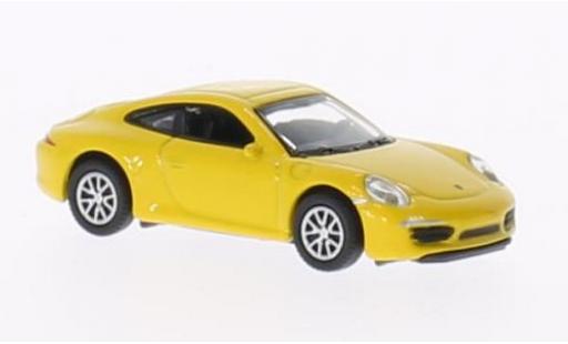 Diecast model cars Porsche 991 S 1/24 Welly 911 () Carrera S yellow Porsche 991 S 1/24 Welly 911 () Carrera S yellow diecast model cars