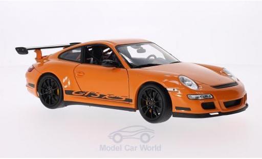 Diecast model cars Porsche 997 GT3 RS 1/18 Welly 911 GT3 RS () orange/Dekor Porsche 997 GT3 RS 1/18 Welly 911 GT3 RS () orange/Dekor diecast model cars