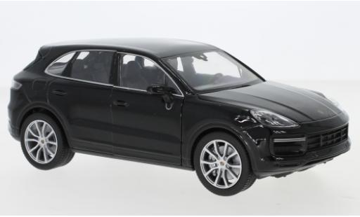 Diecast model cars Porsche Cayenne Turbo 1/24 Welly Turbo black Porsche Cayenne Turbo 1/24 Welly Turbo black diecast model cars
